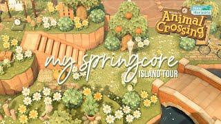 Touring my finished Springcore Island! // Animal Crossing New Horizons