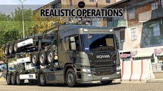 Realistic Operations-The Most Realistic Mods of Ets 2- Scania New P440. [1.50+1.51]