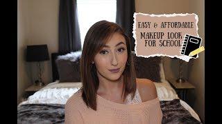 Easy & Affordable Makeup Look For School | Kylie Miller