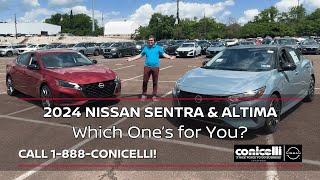  Unbelievable Features in the 2024 Nissan Sentra & Altima! Which Sedan Should You Choose? 