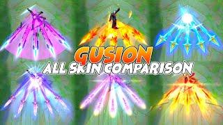 Gusion All Skin MLBB Comparison 2022 Edition