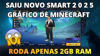 MELHOR SMARTGAGA LITE GRÁFICO DE MINECRAFT PARA PC FRACO 2GB RAM  DICAS + CONFIGURAÇÕES FREEFIRE 