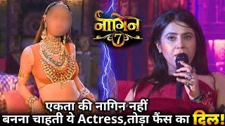 Naagin 7: This Popular Actress REJECTS Ekta Kapoor's Offer?