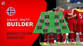 Meet Norway's Golden Generation | Erling Haaland, Martin Ødegaard & more | Squawka Squad Depth