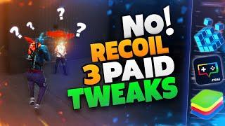 Revealing : No Recoil SECRET TWEAKS Which Gives You 97% Headshot Rate | Bluestacks 5 | Msi 5