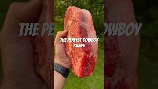 The Perfect Cowboy Ribeye #steak #ribeye #ribeyesteak #foodshorts #shorts