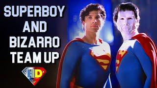 Superboy & Bizarro Team Up (Bride of Bizarro pt 2) - Ai-Remastered 4K - Superboy: The Legacy