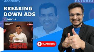 Breaking Down Ads Part-1 | Sanjeev Kapoor Academy | Rahul Raisinghani