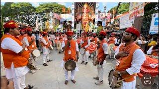 Maharashtra Band at Khairatabad Ganesh | #khairatabadganesh | #puneridholtasha