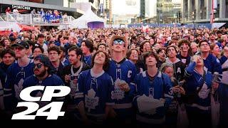 Maple Leafs fans hopeful team could extend post-season run with win over Panthers