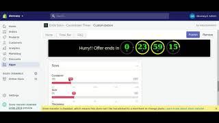 Ends Soon ‑ Countdown Timer | Timer bar demo | Shopify apps