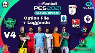 eFootball PES 2021 | Option File / Patch V4 by PES UNITES (Pesfan.it) + Bundesliga + Leggende myClub