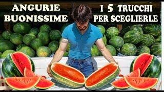 WATERMELON, THE 5 INFALLABLE TRICKS TO RECOGNIZE RIPE, SWEET, RED AND DELICIOUS WATERMELON