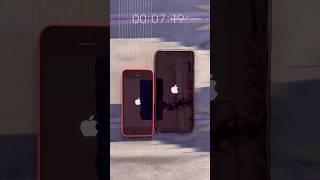 iPhone xr vs iPhone 5c test Boot #iphonexr #iphone5c