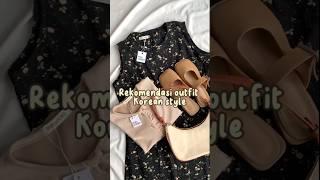 Rekomendasi outfit korean style #shopeehaul#racunshopee #ytshorts