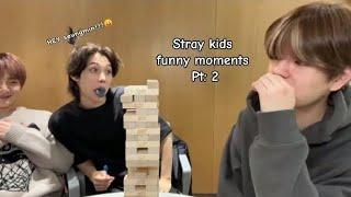 Stray kids moments that will cure your depression || Part 2 || (kpop funny moments).