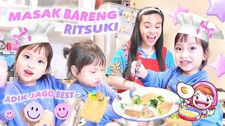 MASAK BUAT SARAPAN BARENG RITSUKI DAN MAMA MEGA BESTEI