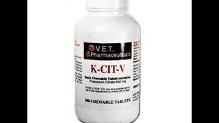 K-CIT-V Potassium Citrate for Dogs