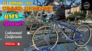 1st Annual 2024 Summer Showdown BMX Show - AMAZING BIKES !! 