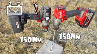 Parkside Performance Impact Drill PPSBSA 20-Li A1 vs Milwaukee FPD3 Percussion Drill