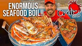 $200 "King Triton" Ultimate Crab Legs Seafood Challenge!!