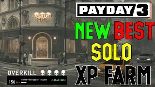 NEW Best Way to FARM XP in PAYDAY 3! Dirty Ice 1000+ XP 3-4 Minutes Solo!