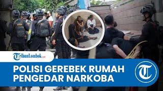 Puluhan Orang Ditangkap dalam Operasi Narkoba di Beleka Lombok Tengah, 300 Personel Diterjunkan