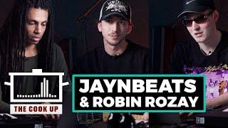 jaynbeats & Robin Rozay bauen einen Beat | The Cook Up | 16BARS