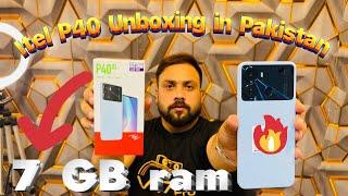 Itel P40 Unboxing, First Look & Review  in Pakistan #itelp40 #unboxing