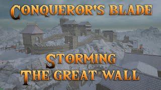 Conqueror's Blade - Storming The Great Wall (Winter Event Showcase)