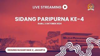 LIVE! Pemilihan Pimpinan MPR unsur DPD