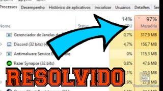 Windows 10 consumindo muita Memória RAM , Lento e Travando? ( RESOLVIDO PASSO A PASSO EM  2023)