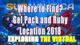 Subnautica Gel Sack and Ruby Location 2018 (March)