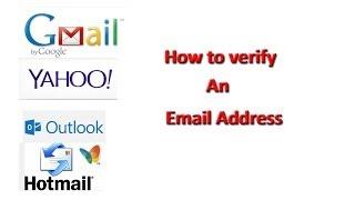 You won't believe how easy it is to verify email address for its authenticity