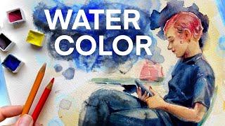 3 SIMPLE WATERCOLOR TIPS (Beginner Friendly!)