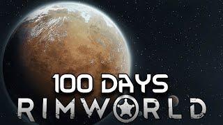 I Spent 100 Days in Rimworld