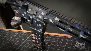 AR-15 Rifle Skin Install (Proveil Victory)