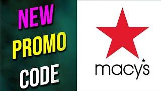 Macys Promo Code 2023 || Macys Promo Code FRESH!!!
