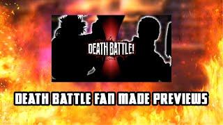 Death Battle Previews mega compilation