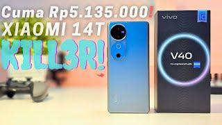 VIVO V40 JADI XIAOMI 14T KILL3R CUMA Rp5 JUTA - KAMERANYA GOKIL!