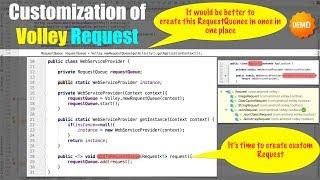 Web service & Android - Part 12, Customization of Volley Request