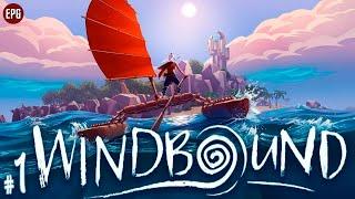 Windbound #1 - Выживание после кораблекрушения, стрим