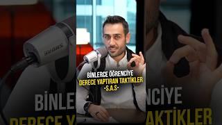 Binlerce Öğrenciye Derece Yaptıran Taktikler ️S.A.S