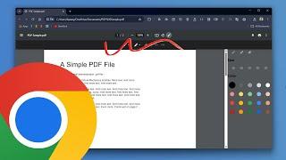 Google Makes Another Change to Chrome's New PDF Annotate Side Panel Feature
