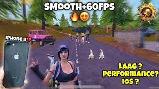 iPhone 8Stable 60fps Gameplay| iPhone 8 PUBG performance in 2024