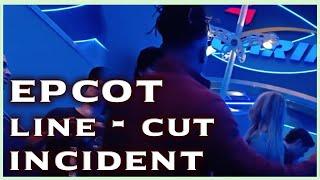 EPCOT Line Cut leads to huge argument