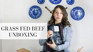 Grassfed Beef Unboxing