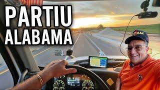 PARTIU ALABAMA- arrumando os pneus da carreta