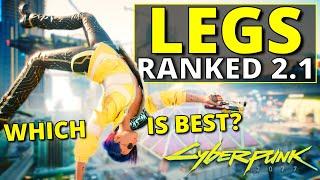 All Leg Cyberware Ranked Worst to Best in Cyberpunk 2077 2.1