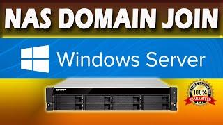 How to Join Domain With NAS | how to join domain controller active directory on NAS |